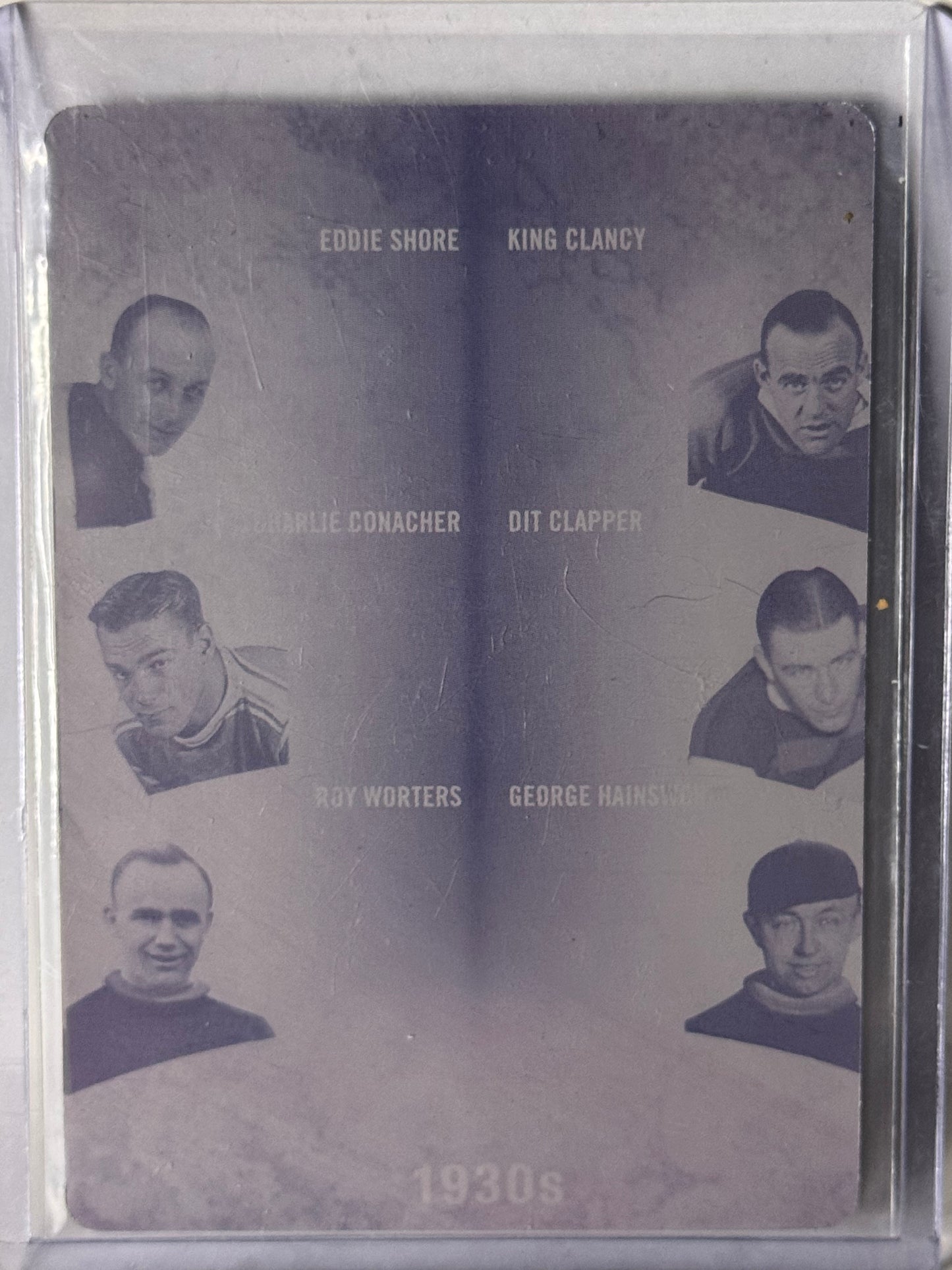 Eddie Shore-Charlie Conacher 1/1