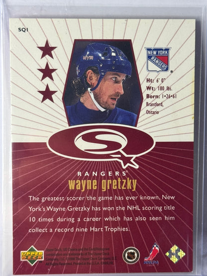 Wayne Gretzky Starquest Red SQ1