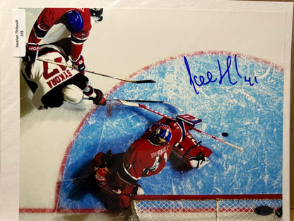 Jocelyn Thibault photo auto 8 x 10