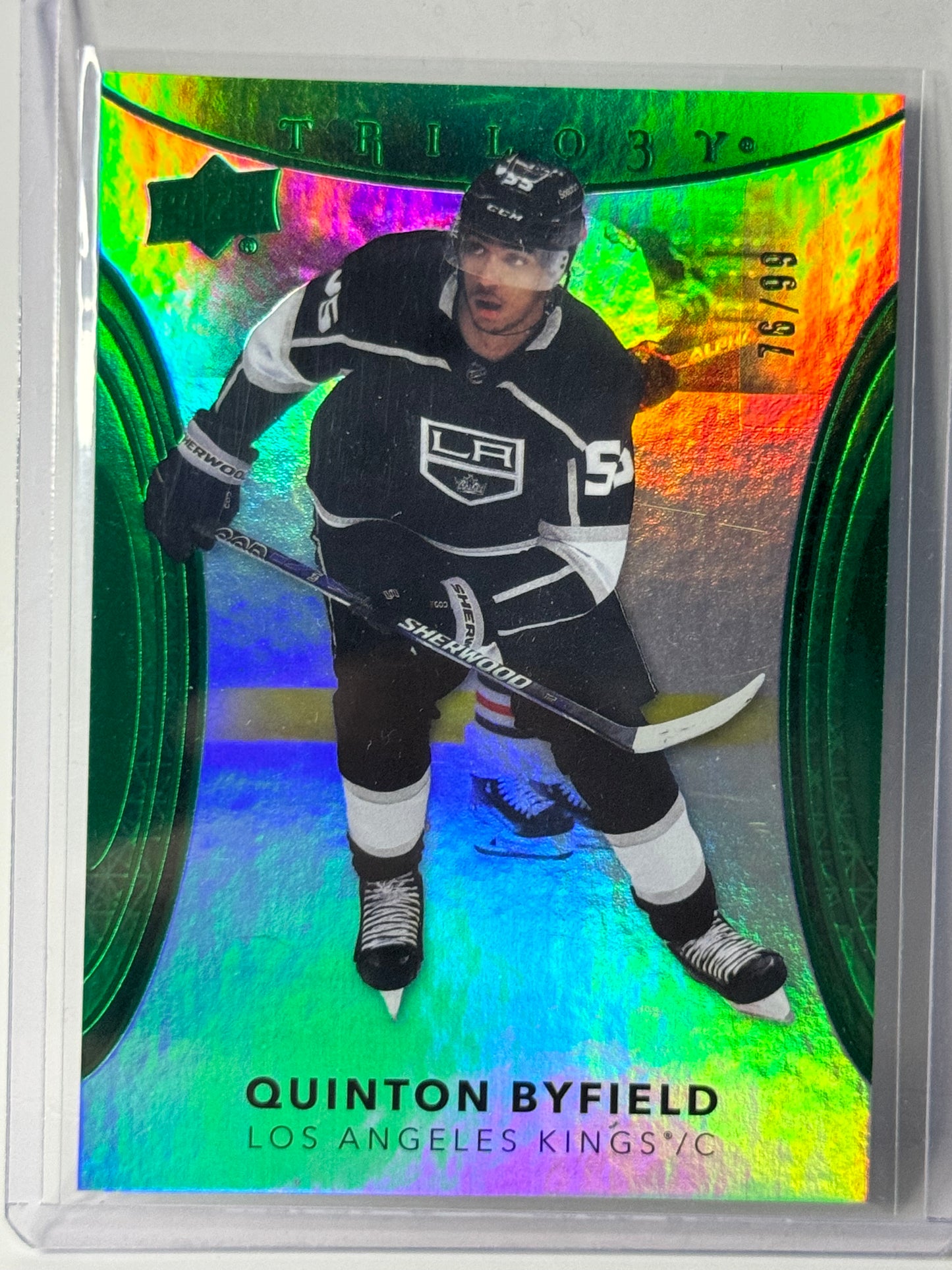 Quinton Byfield Trilogy Green 76/99