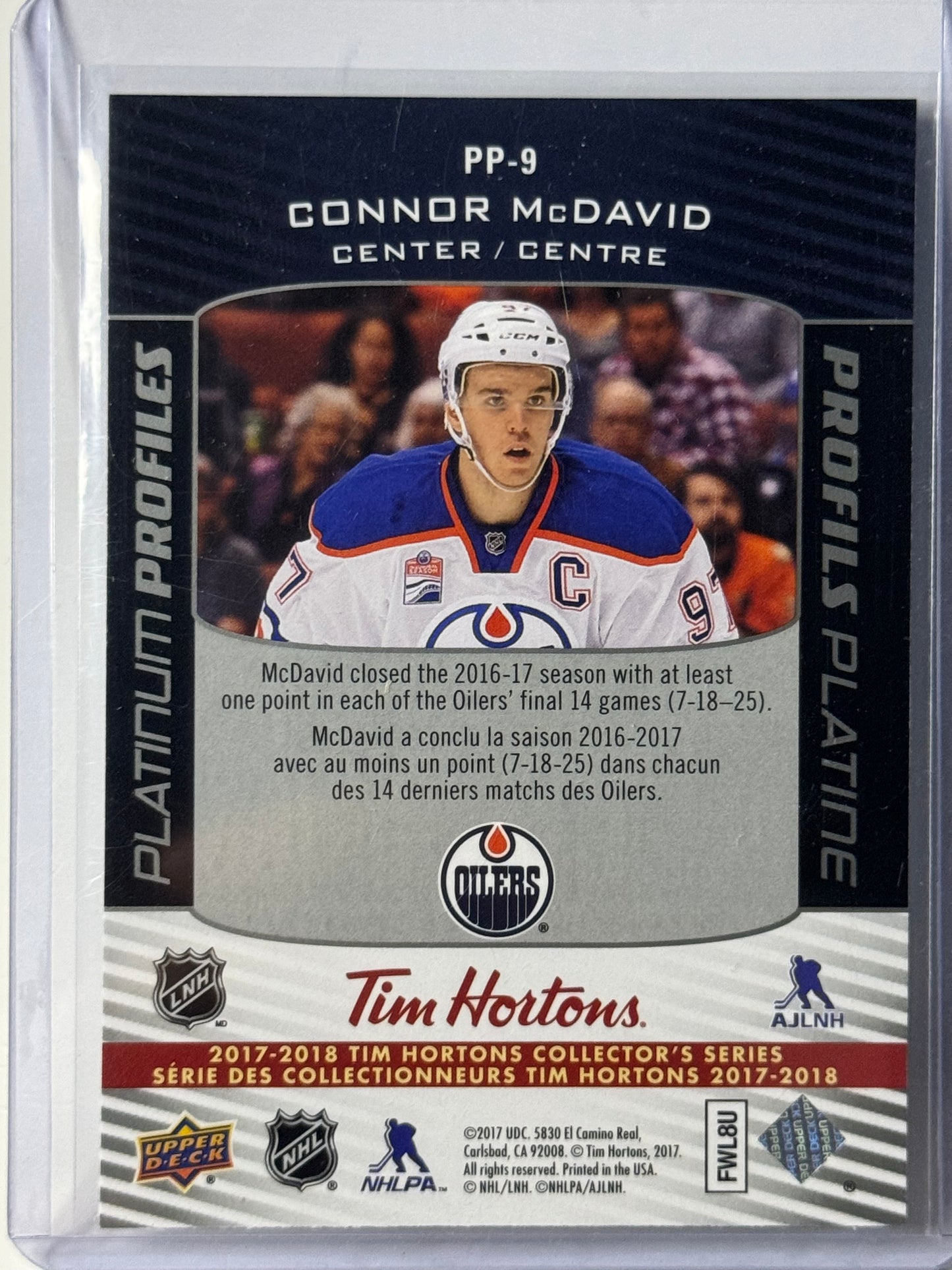 Connor Mcdavid Platinum Profiles