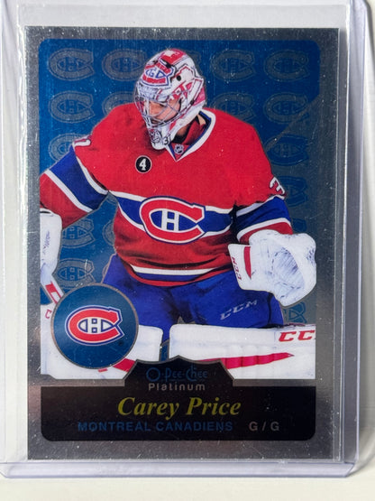 Carey Price O-Pee-Chee Platinum