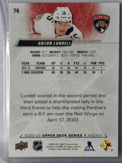 Anton Lundell Exclusive 007/100