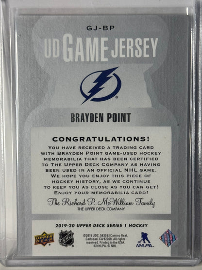 Brayden Point Game Jersey