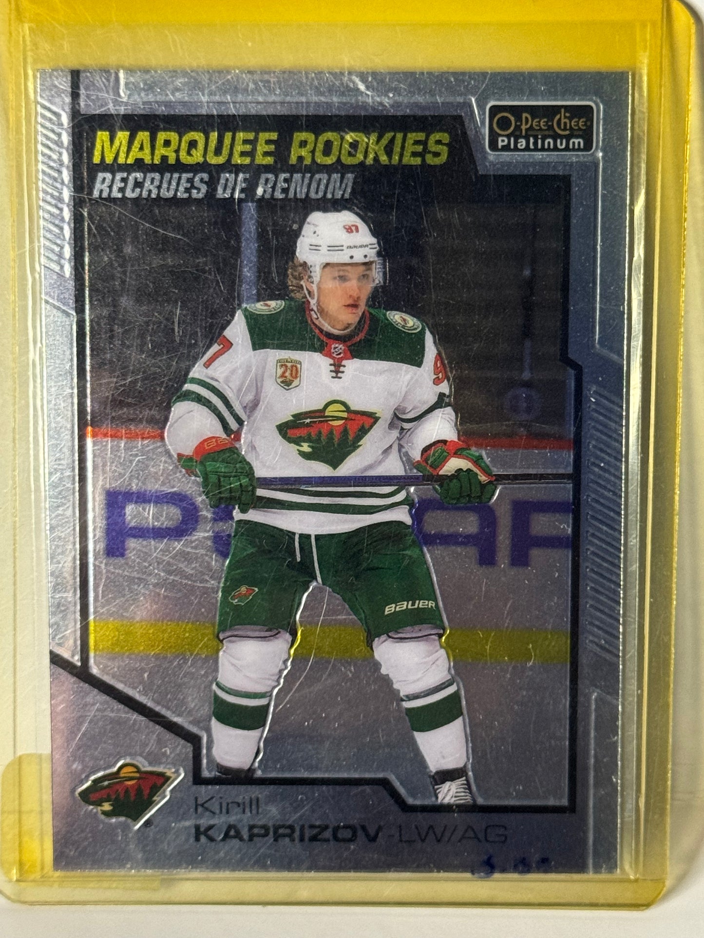 Kirill Kaprizov O-Pee-Chee Platinum Rookie