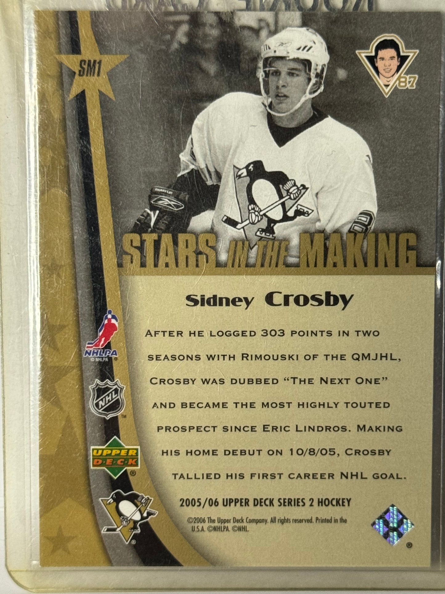 Sidney Crosby Stars in the Making RC