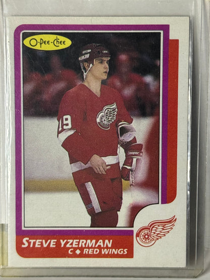 Steve Yzerman 1986-87