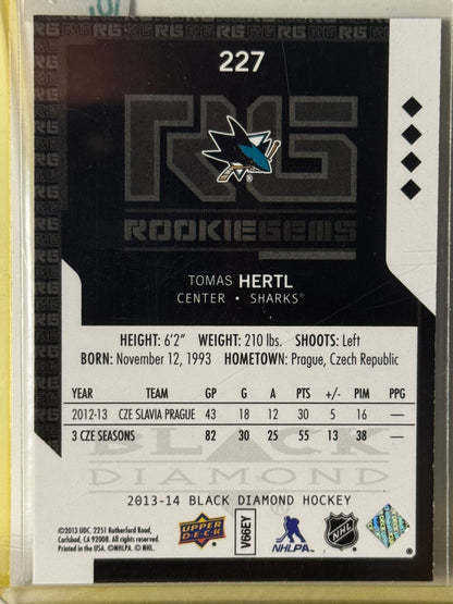 Thomas Hertl Rookie Gems