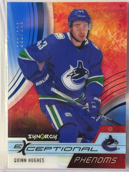 Quinn Hughes Exceptional Phenoms 221/299