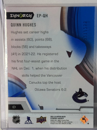 Quinn Hughes Exceptional Phenoms 221/299