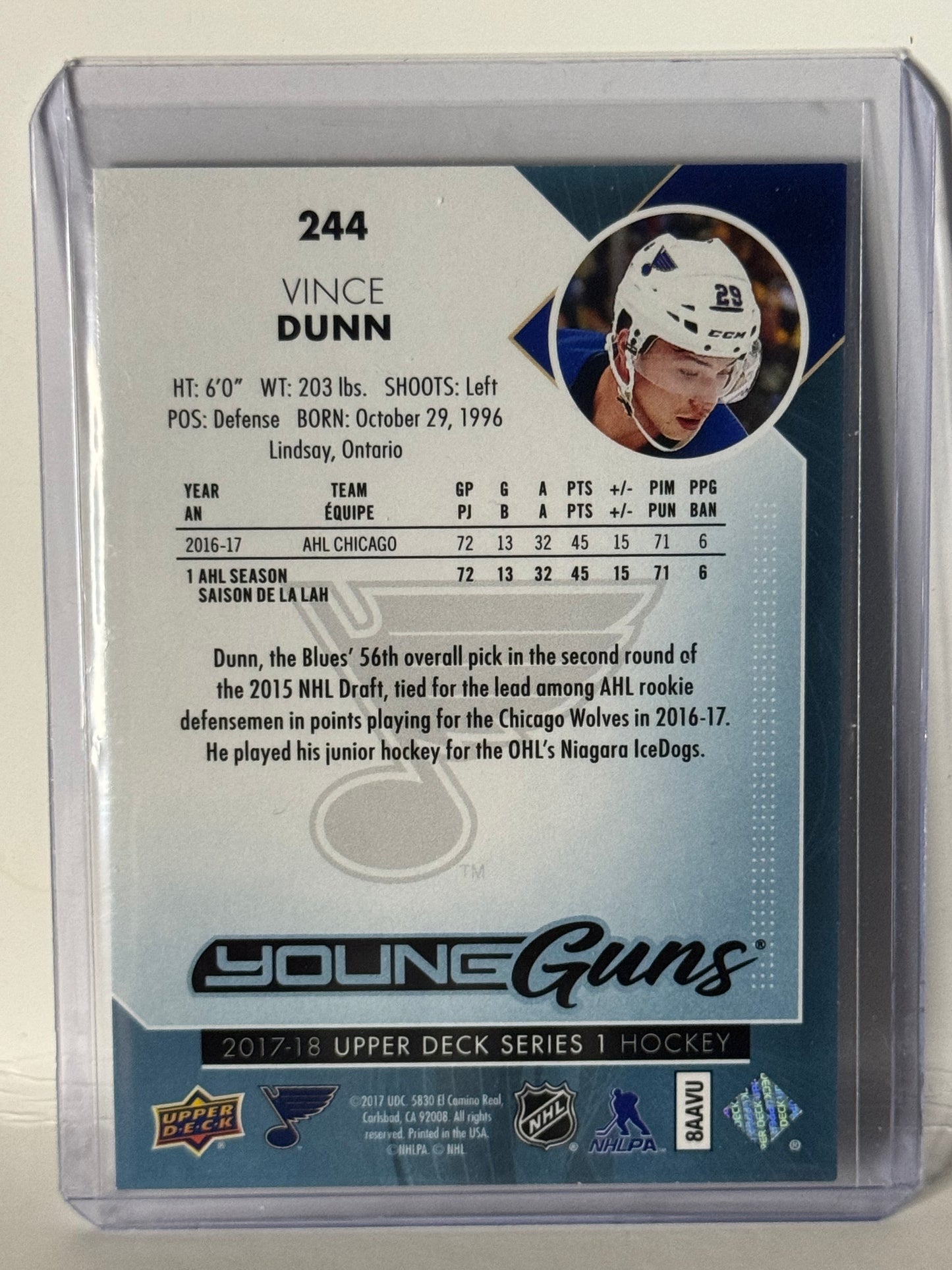 Vince Dunn Young Guns