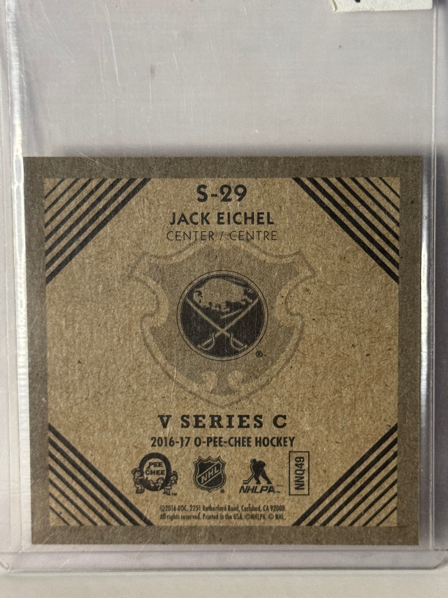 Jack Eichel V Series