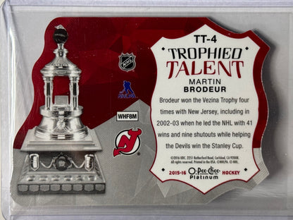 Martin Brodeur Trophied Talent