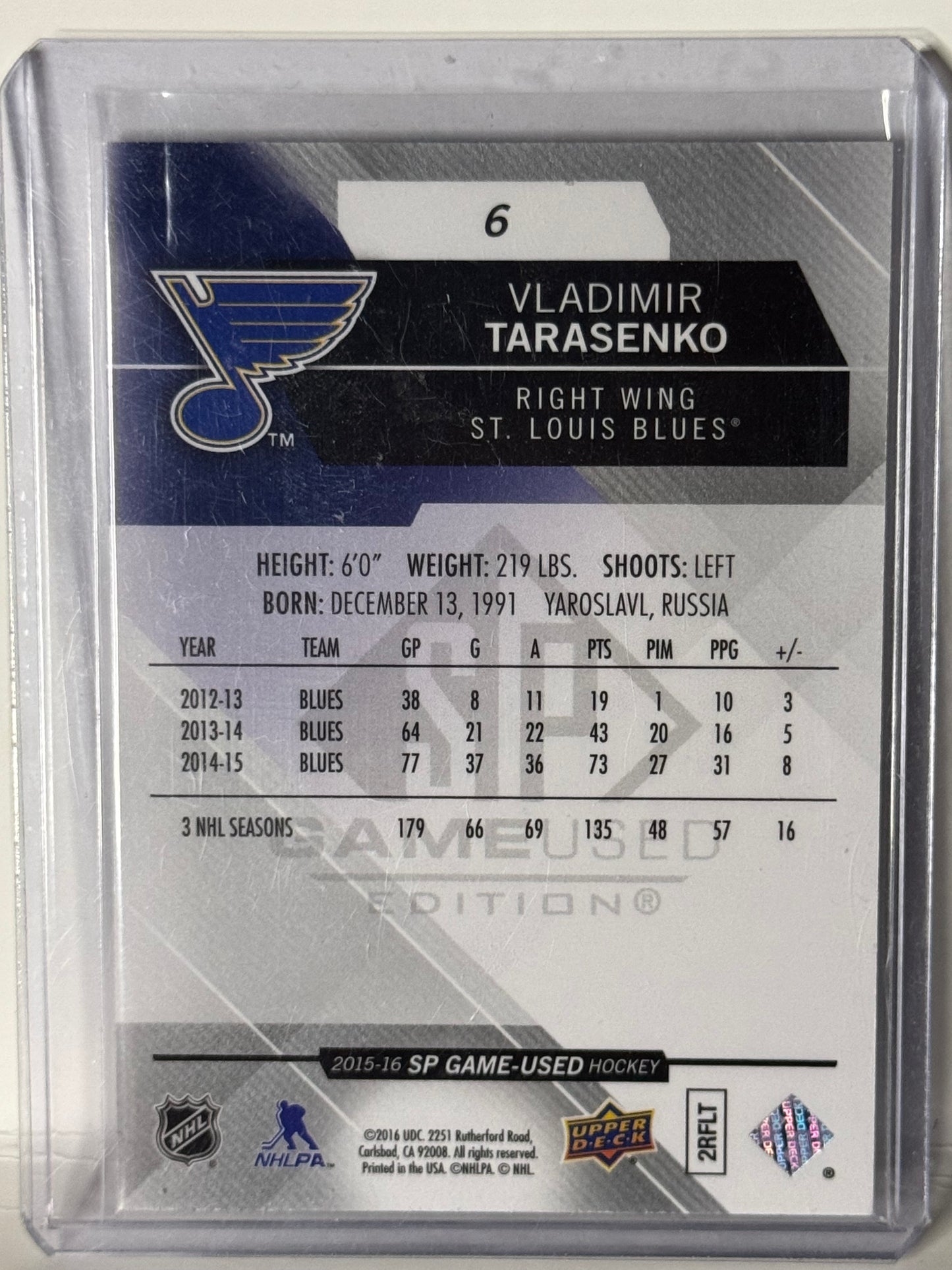 Vladimir Tarasenko 30/91